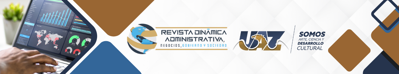 REVISTA DINÁMICA ADMINISTRATIVA, NEGOCIOS, GOBIERNO Y SOCIEDAD Banner