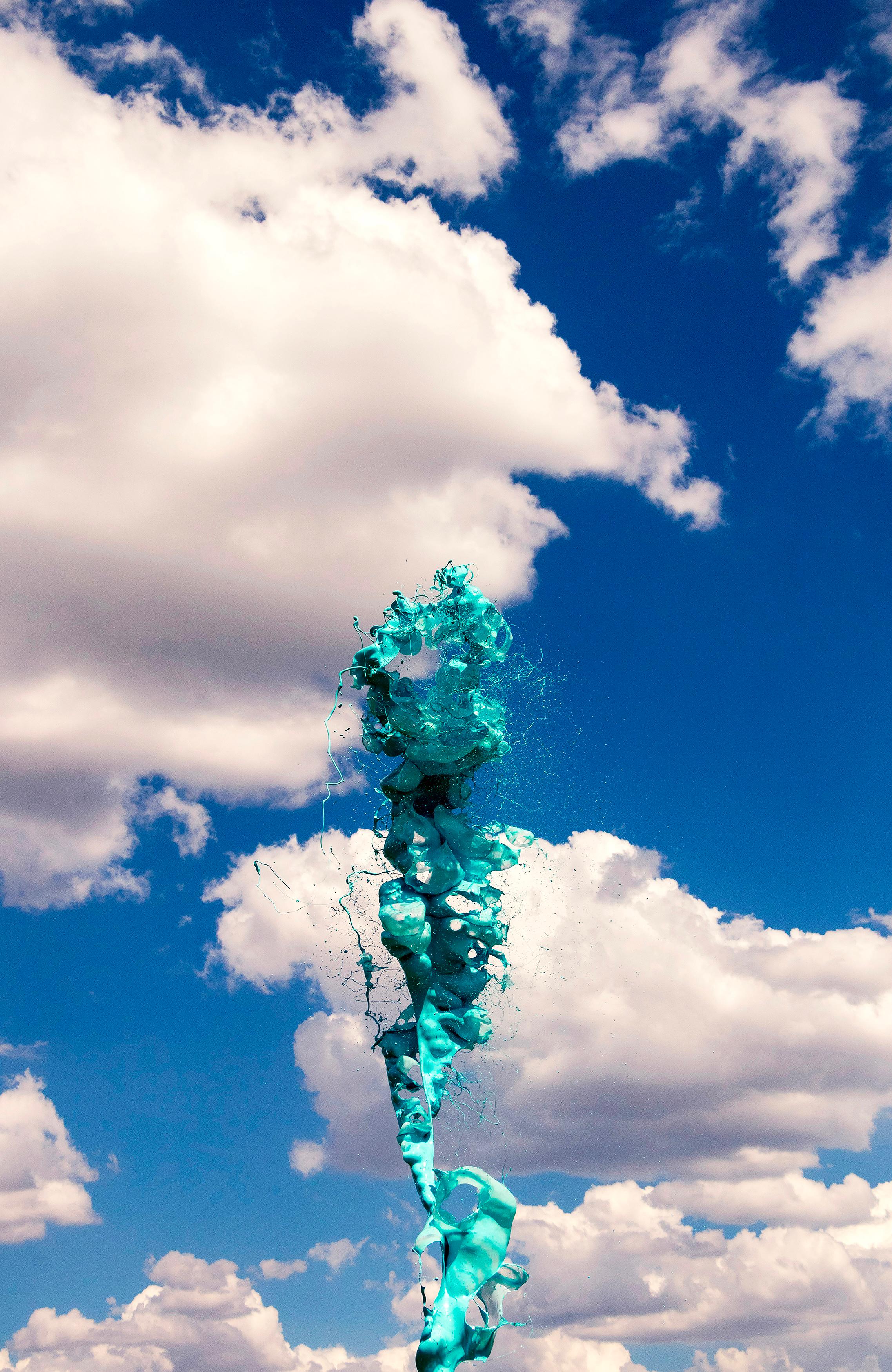 Autor: Joaquín Trujillo. Título: al cielo dos. Título de la serie: Paisajes quebrantados.